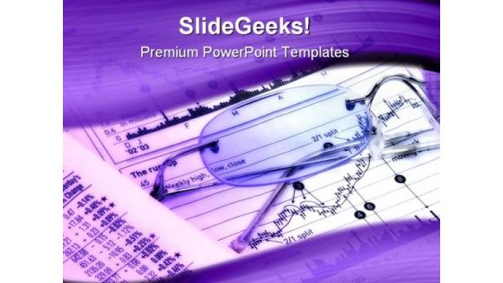 Stock Quotes Finance PowerPoint Templates And PowerPoint Backgrounds 0711