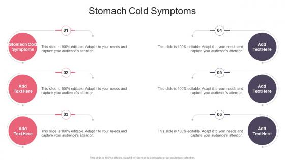 Stomach Cold Symptoms In Powerpoint And Google Slides Cpb