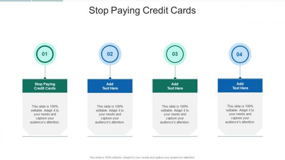 Stop Paying Credit Cards In Powerpoint And Google Slides Cpb