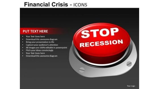 Stop Recession PowerPoint Templates