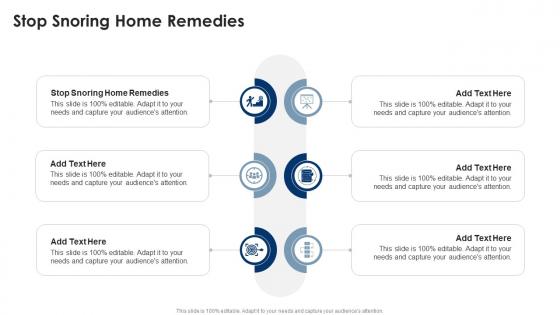 Stop Snoring Home Remedies In Powerpoint And Google Slides Cpb