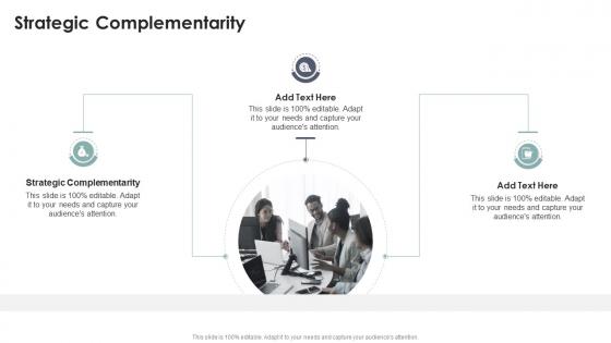 Strategic Complementarity In Powerpoint And Google Slides Cpb