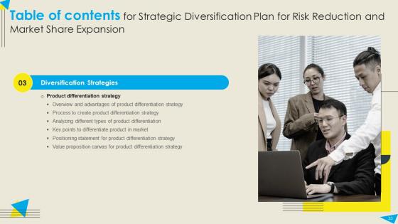 Strategic Diversification Plan For Risk Reduction And Market Share Expansion Complete Deck