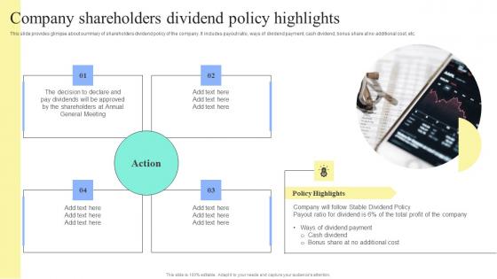 Strategic Financial Planning And Administration Company Shareholders Dividend Policy Highlights Guidelines PDF