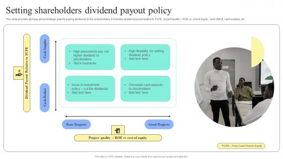 Strategic Financial Planning And Administration Setting Shareholders Dividend Payout Policy Introduction PDF Strategic Financial Planning And Administration Setting Shareholders Dividend Payout Policy Introduction PDF