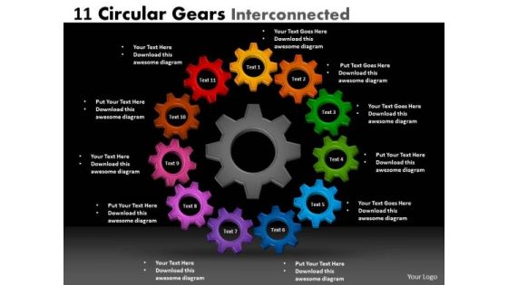 Strategic Management 11 Circular Gears Interconnected Mba Models And Frameworks