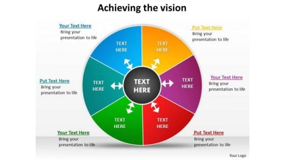 Strategic Management Achieving The Vision Diagrams Templates Strategy Diagram