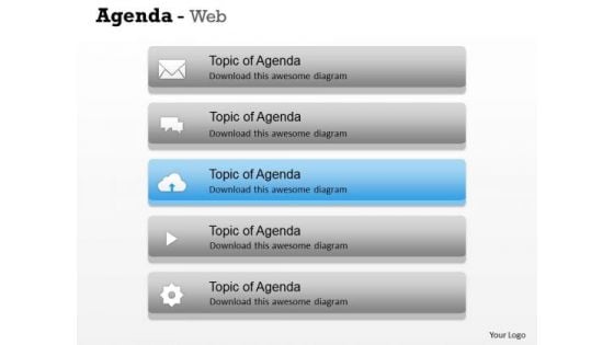 Strategic Management Agenda Web Consulting Diagram