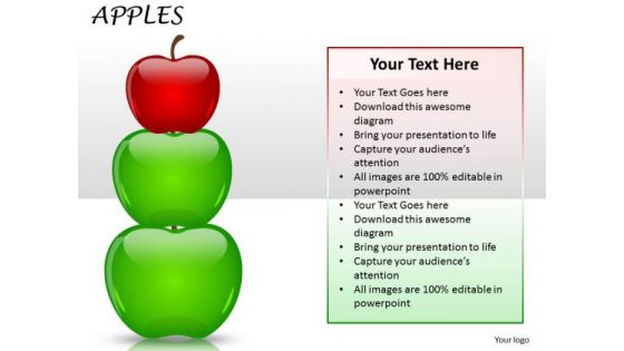 Strategic Management Apples Success Ppt Sales Diagram