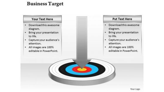 Strategic Management Business Goals And Targets Consulting Diagram