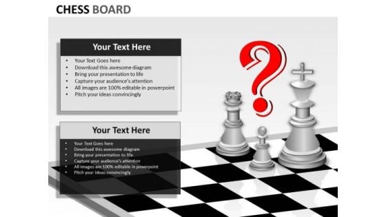 Strategic Management Chess Board Consulting Diagram