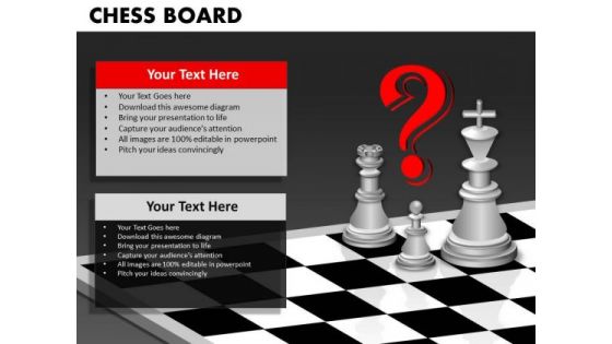 Strategic Management Chess Board Strategy Diagram