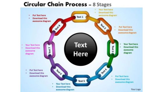 Strategic Management Circular Chain Process Diagram 8 Stages Sales Diagram Strategic Management Circular Chain Process Diagram 8 Stages Sales Diagram