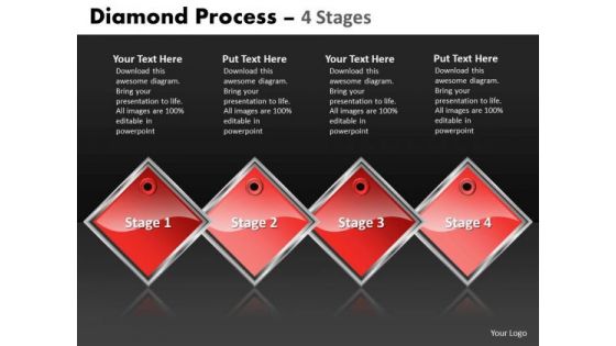 Strategic Management Diamond Process 4 Stages Sales Diagram Strategic Management Diamond Process 4 Stages Sales Diagram