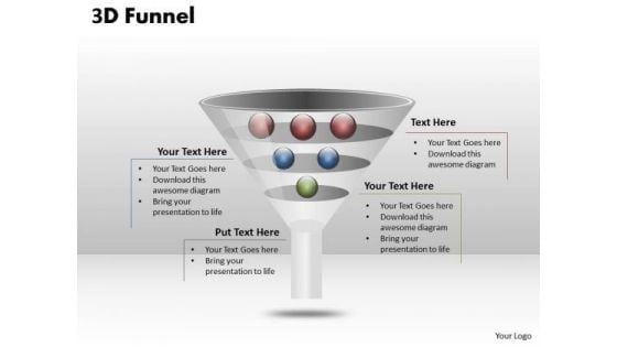 Strategic Management Different Objective Funnel Diagram Consulting Diagram
