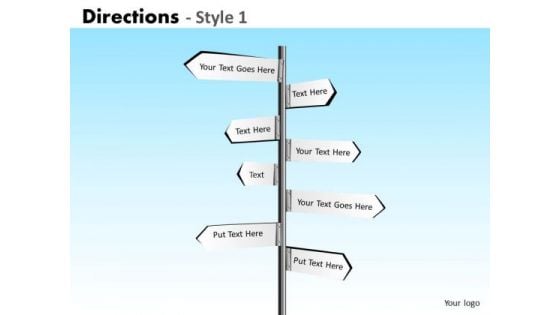 Strategic Management Directions Style 1 Business Framework Model