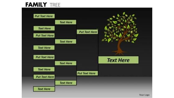 Strategic Management Family Tree Business Cycle Diagram