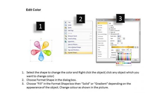 Strategic Management Illustration Of Multicolored Spoke Diagram 5 Stages Consulting Diagram