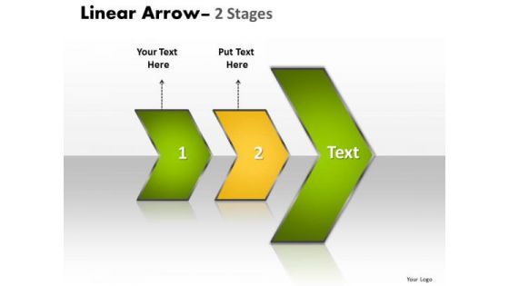 Strategic Management Linear Arrow 2 Stages