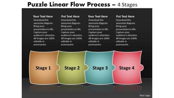 Strategic Management Puzzle Linear Flow Process 4 Stages Business Diagram Strategic Management Puzzle Linear Flow Process 4 Stages Business Diagram