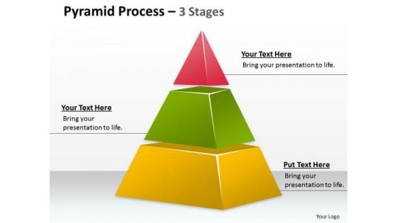 Strategic Management Pyramid Process 3 Staged For Business Sales Diagram Strategic Management Pyramid Process 3 Staged For Business Sales Diagram