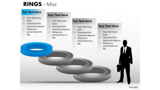 Strategic Management Rings Misc Business Cycle Diagram