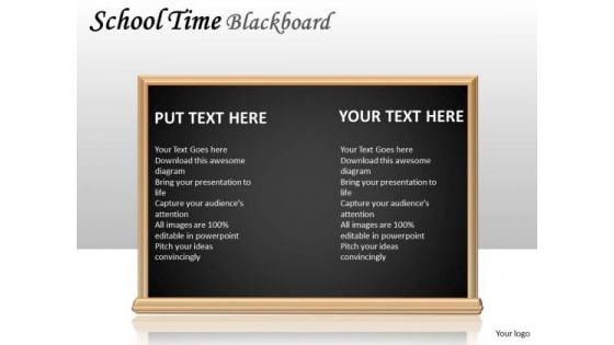 Strategic Management School Time Blackboard Consulting Diagram