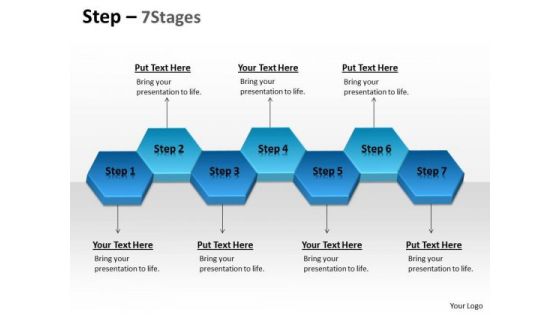 Strategic Management Step 7 Stages Consulting Diagram