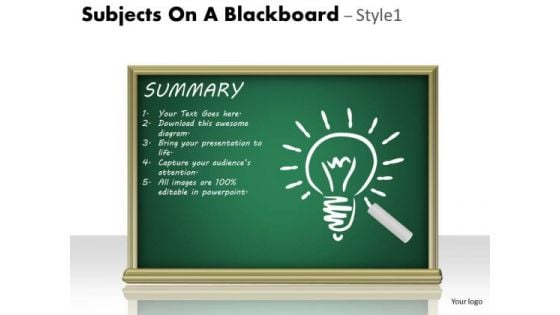 Strategic Management Subjects On A Blackboard Business Cycle Diagram