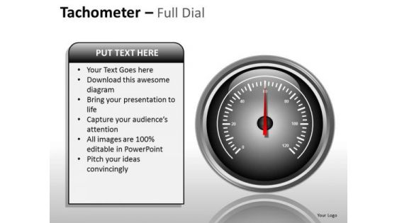 Strategic Management Tachometer Full Dial Consulting Diagram