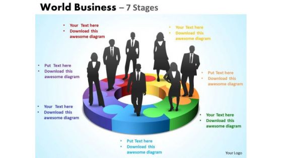 Strategic Management World Flow Business 7 Stages Sales Diagram Strategic Management World Flow Business 7 Stages Sales Diagram