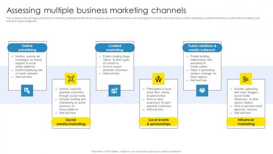 Strategic Marketing Plan Assessing Multiple Business Marketing Channels Themes Pdf