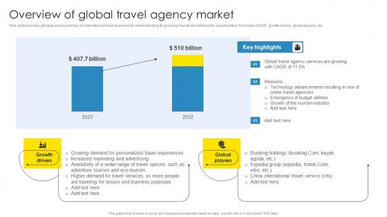 Strategic Marketing Plan Overview Of Global Travel Agency Market Professional Pdf