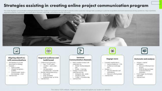 Strategies Assisting In Creating Online Project Communication Program Inspiration Pdf