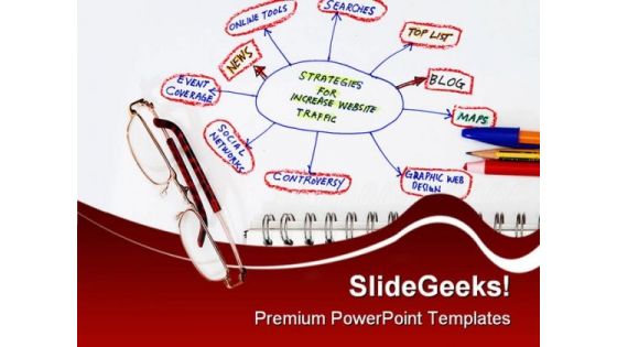 Strategies For Increase In Web Business PowerPoint Templates And PowerPoint Backgrounds 0311