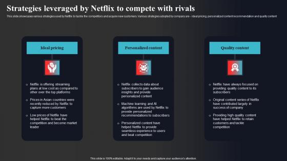 Strategies Leveraged By Netflix To Compete With Rivals Enhancing Online Visibility Introduction Pdf