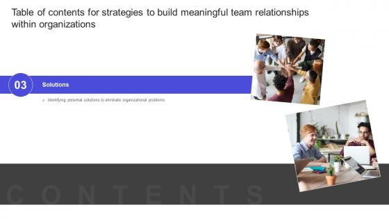 Strategies To Build Meaningful Team Relationships Within Organizations Complete Deck