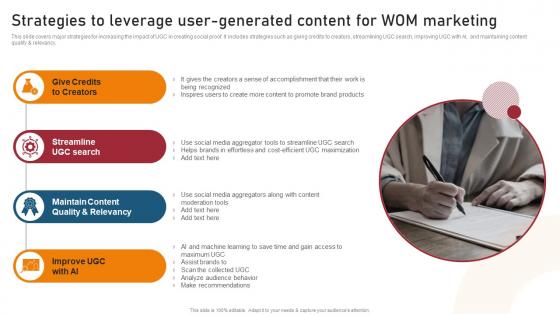 Strategies To Leverage User Generated Techniques For Generating Brand Awareness Mockup Pdf