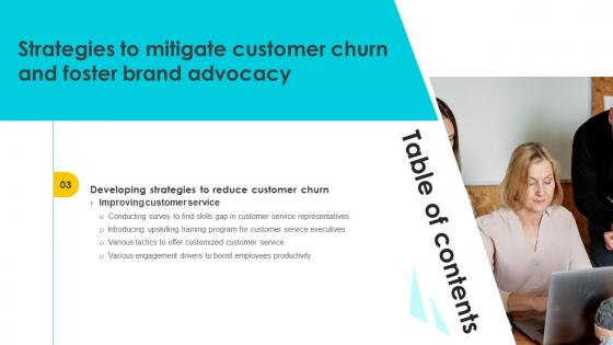 Strategies To Mitigate Customer Churn And Foster Brand Advocacy Complete Deck
