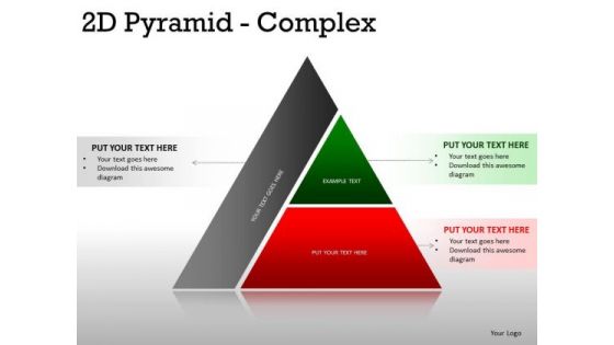 Strategy 2d Pyramid Complex PowerPoint Slides And Ppt Diagram Templates