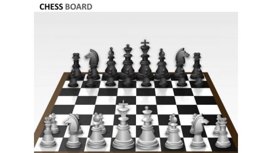 Strategy Chess Board PowerPoint Slides And Ppt Diagram Templates