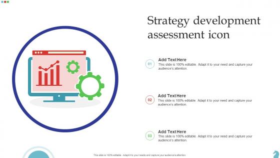 Strategy Development Assessment Icon Professional Pdf