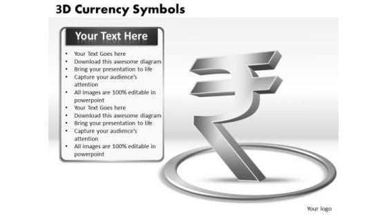 Strategy Diagram 3d Currency Symbols Strategic Management