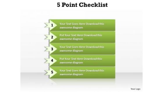 Strategy Diagram 5 Points Checklist Diagram Sales Diagram Strategy Diagram 5 Points Checklist Diagram Sales Diagram