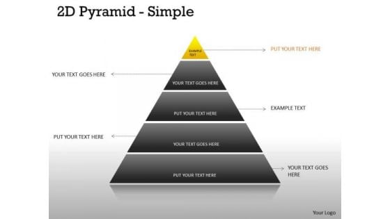 Strategy Diagram 5 Staged Business Pyramid Design Mba Models And Frameworks