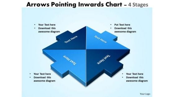 Strategy Diagram Arrows Pointing Inwards Chart 4 Stages Business Framework Model Strategy Diagram Arrows Pointing Inwards Chart 4 Stages Business Framework Model