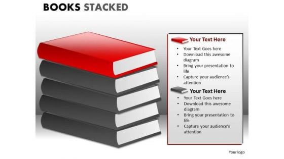 Strategy Diagram Books Stacked Consulting Diagram