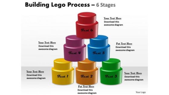 Strategy Diagram Building Lego Process 6 Stages Business Cycle Diagram