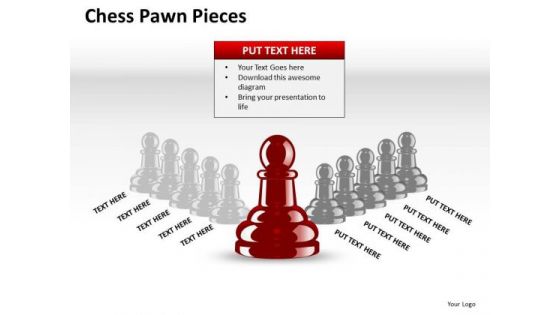 Strategy Diagram Chess Pawn Pieces Ppt Mba Models And Frameworks