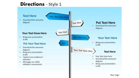 Strategy Diagram Directions Style 1 Business Cycle Diagram